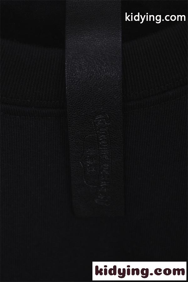 CHROME HEARTS クロムハーツ コピー ホースシューロゴ刺繍 オーバーサイズ 半袖Tシャツ ブラック-10