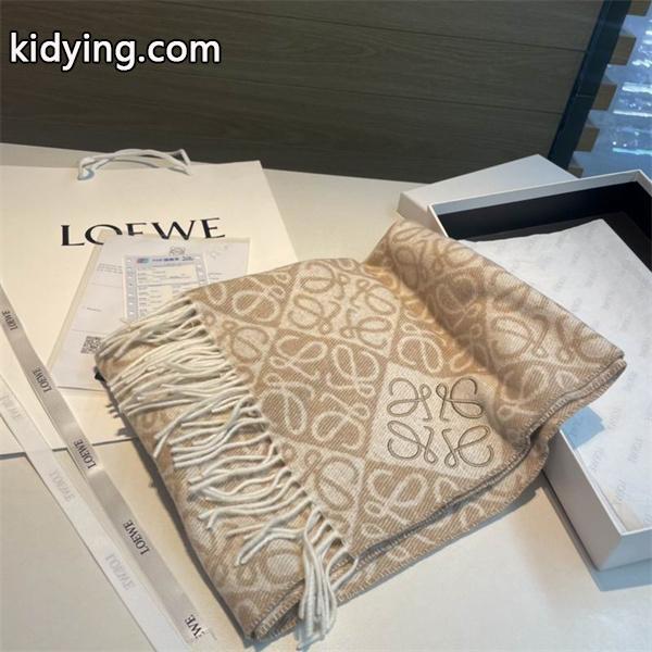 LOEWE スーパーコピー リバーシブル ウールスカーフ 入手困難 大判 スタイリッシュ ロエベ-1