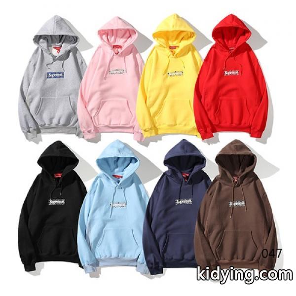 爆買い大人気なシュプリーム SUPREME ボックスロゴ パーカー 8色可選 男女兼用パーカー シュプリーム SUPREME コピー 激安-0
