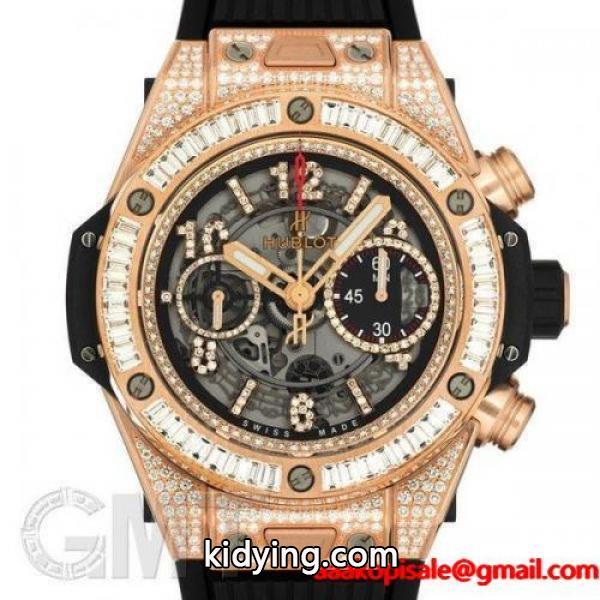 ウブロ ビッグバン ウニコ キングゴールド ジュエリー 411OX1180RX0904※ HUBLOT 【新品】【メンズ】 【腕時計】-0