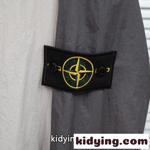 STONE ISLAND コピー ストーンアイランド 配色フーデッドジャケット 軽量ウィンドブレーカー 撥水デザイン アウトドア人気モデル 2026新作-5