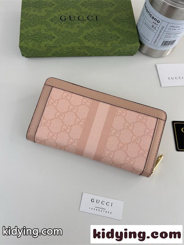 人気独走 上品 エレガント 大容量収納 GUCCI グッチ スーパーコピー 長財布 レディース-1