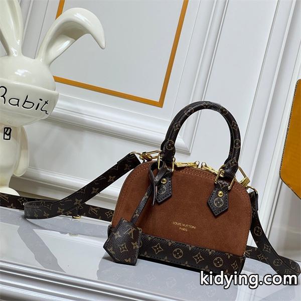 ルイヴィトン コピー 上品 高級 ブラック モノグラム ミニハンドバッグ LOUIS VUITTON-0