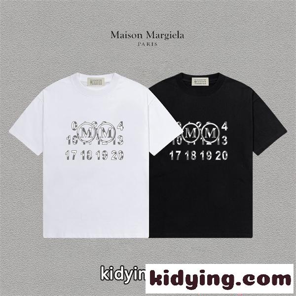 半袖Tシャツ ストリート映え 快適コットン 夏服 Maison Margiela メゾン マルジェラ コピー-3