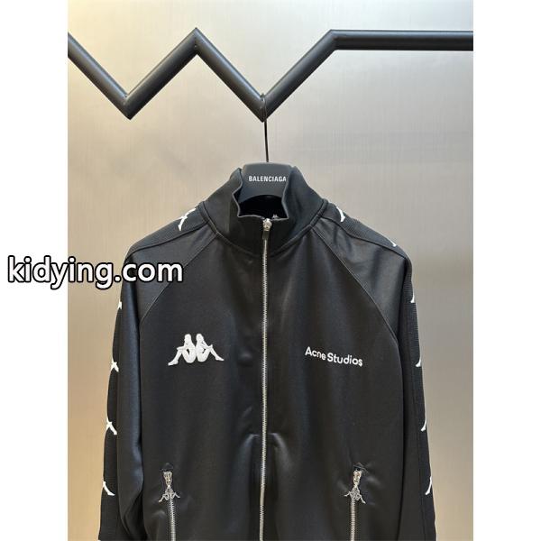 Acne X Kappa❤アークスタジオジャケットコピー2025新作秋冬おしゃれ個性的黒色-1