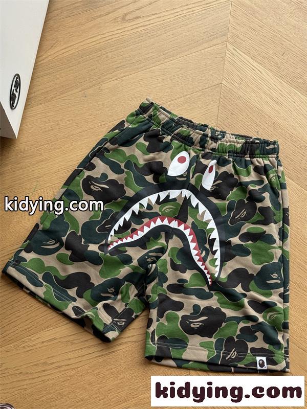 2026人気A BATHING APE ア・ベイシング・エイプハーフパンツコピー3色最新春夏流行り-2