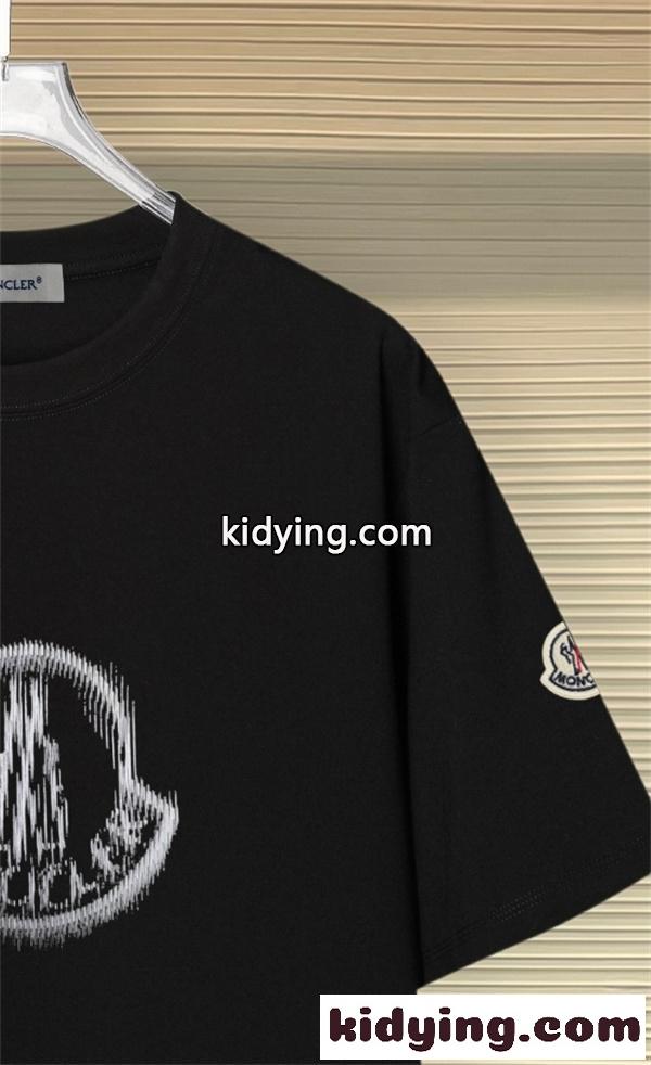 MONCLER モンクレール コピー Tシャツ グラフィックロゴ アートプリント 半袖 クリーンシルエット 人気 新作-6