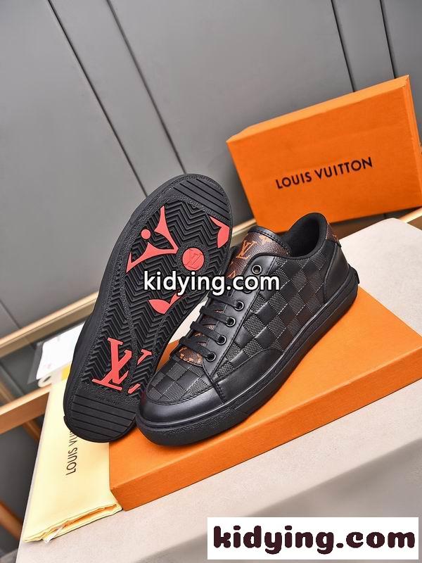 4色☆☆LOUIS VUITTON ルイヴィトンスニーカーコピークラシックデザイン×現代テクノロジー2026新作-4