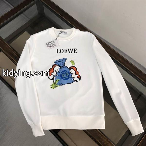 話題の LOEWE ロエベ コピー イラストプリント スパーカー 遊び心あるデザイン-0