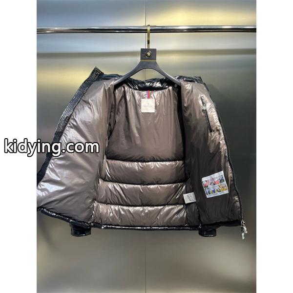 ブラックダウン モノクロロゴ MONCLER 秋冬シャープ モンクレール コピージャケット 定番-3