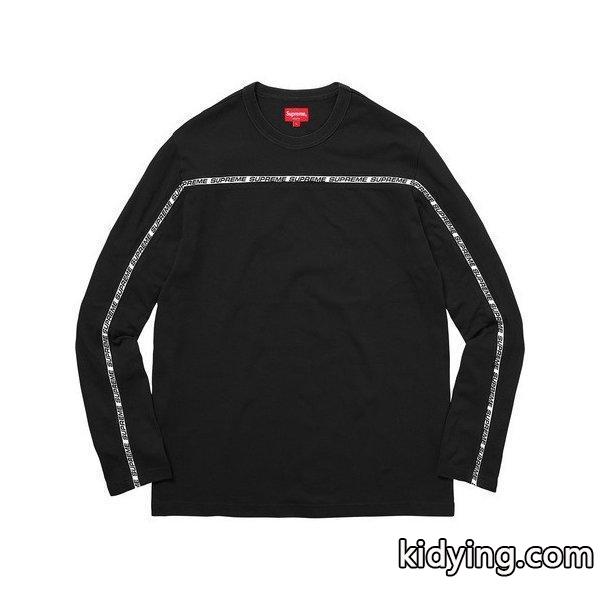 シュプリーム Supreme ロゴ ロンT ロングTシャツ メンズ ブラック 17 FW :0030992657:TINGS - 通販ショッピング-0