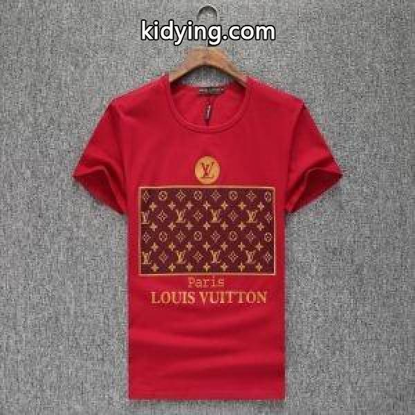 ルイ ヴィトン Tシャツ コピー LOUIS VUITTONお買い得 オールシーズン大活躍 Ｕネック ｔシャツ ブラック、ホワイト-1