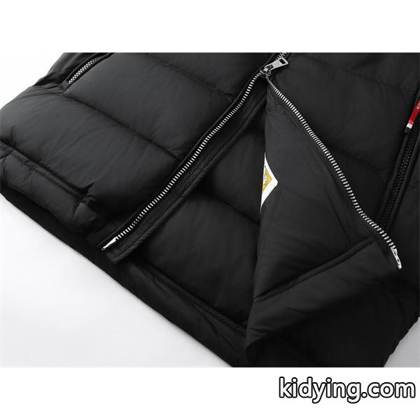 ホワイト×レッド 内側配色 デザイン性高い 高機能 トレンド MONCLER モンクレール コピー ダウンジャケット-8