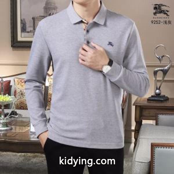 お洒落で秋冬注目トレンド バーバリー BURBERRY 長袖Tシャツ 4色可選 2019トレンドカラー秋冬セール_長袖Tシャツ_メンズファッション_スーパーコピーブランド激安通販 専門店-0