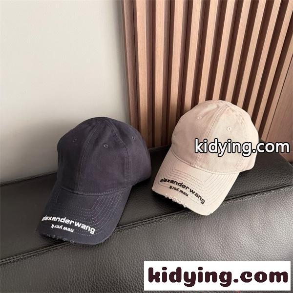 キャップ ウォッシュ加工 シンプル 軽量設計 ストリート Alexander wang 定番 アレキサンダーワン コピー-6