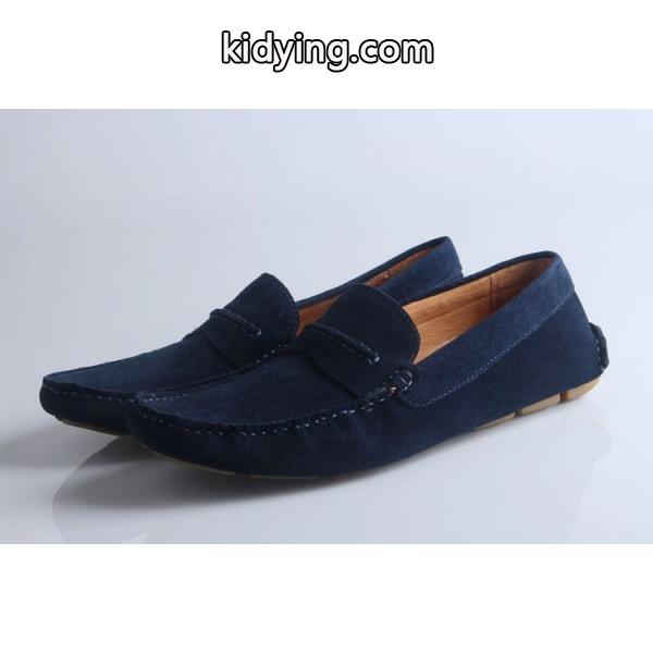 最新作 2013-14秋冬新作 PRADA プラダ デッキシューズ スエード 靴 NAVY_スニーカー、靴_メンズファッション_スーパーコピーブランド激安通販 専門店-0