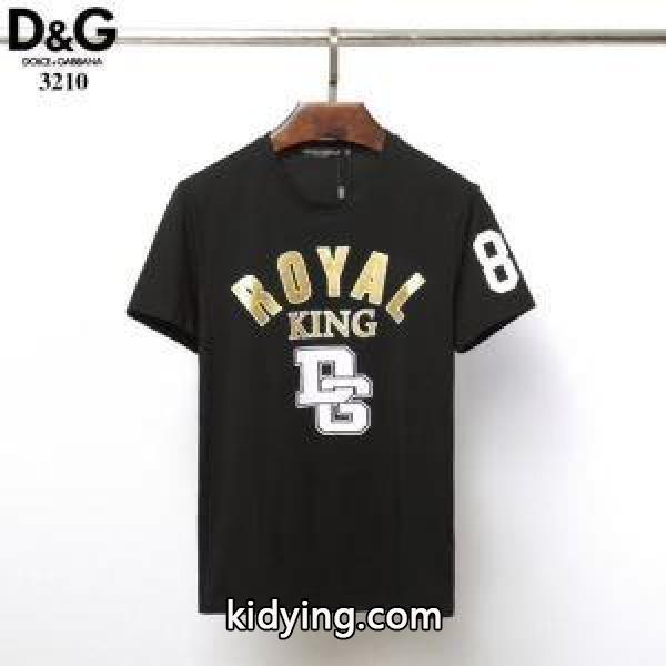 2019SSのファッション ドルチェ＆ガッバーナ DOLCE & GABBANA 半袖Tシャツ 着回し力抜群のシンプル_ドルチェ＆ガッバーナ DOLCE & GABBANA_ブランド コピー 激安(日本最大級)-0