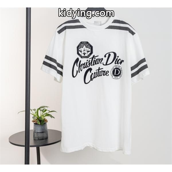 DIORブランドロゴ新作 品のいいおしゃれが楽しめ ディオール tシャツ通販-0