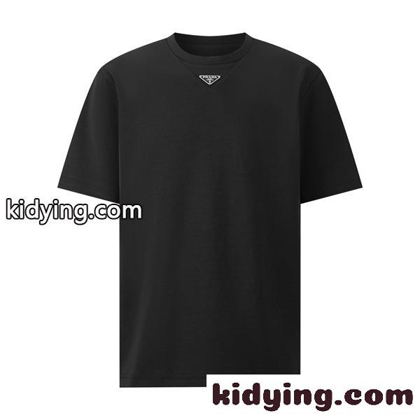 &綿100% プラダtシャツスーパーコピー2026 おしゃれPRADA人気新作ファッション-2