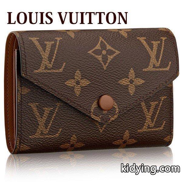 ルイヴィトン 新品 LOUIS VUITTON 財布 三つ折り財布 コンパクトポルトフォイユ・ヴィクトリーヌ モノグラム M62472 ブランド :vuitton-258:バッグ 財布のプルミエール - 通販ショッピング-0