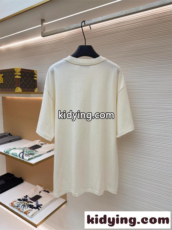 好評発売 ブラウン 立体ロゴ ゆったり カジュアル ACNE STUDIOS アクネ ストゥディオズ コピー 半袖Tシャツ-2