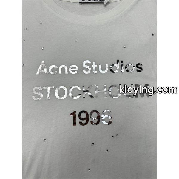☆Acne Studios 1996☆ロゴアークスタジオ長袖tシャツコピー☆2025人気秋冬流行り新作-5