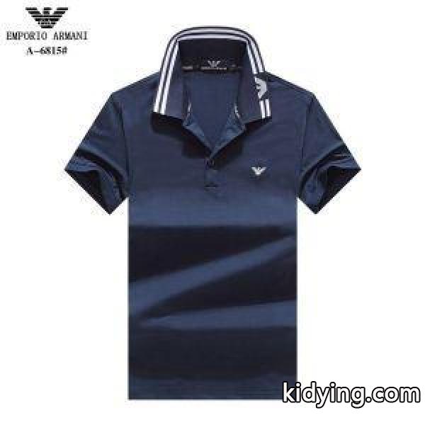 ブランドギフト ARMANI スーパー コピー アルマーニ ｔシャツ メンズ 伸縮性良好 多色可選択 人気品 おしゃれ感度が高まる-2