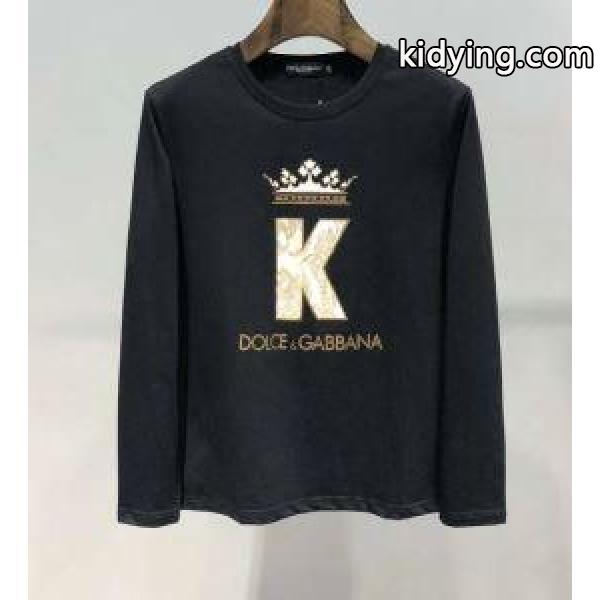 ドルチェ＆ガッバーナ Dolce&Gabbana 長袖Tシャツ 2色可選 人気アイテムも同時にチェック 夏の注目2019ブランド新作_ドルチェ＆ガッバーナ DOLCE & GABBANA_ブランド コピー 激安(日本最大級)-0