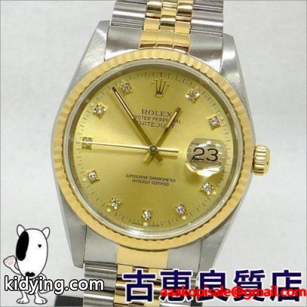 美品 ロレックス ROLEX デイトジャスト メンズ 腕時計 オートマチック 自動巻き腕時計 新品仕上げ済み 通販-0