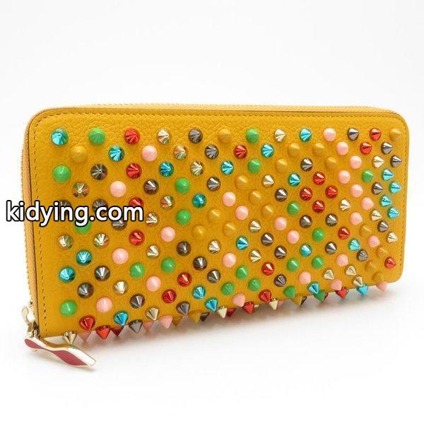 Christian Louboutin クリスチャンルブタン ラウンドファスナー長財布 パネトーネ 1175147 スタッズ Panettone Zipped Continental Wallet 未使用品 :82641:つるや質店 - 通販ショッピング-0