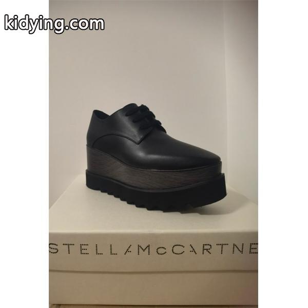 2026新作 ブラック STELLA McCARTNEY ステラマッカートニー コピー 厚底シューズ シンプル 洗練-7