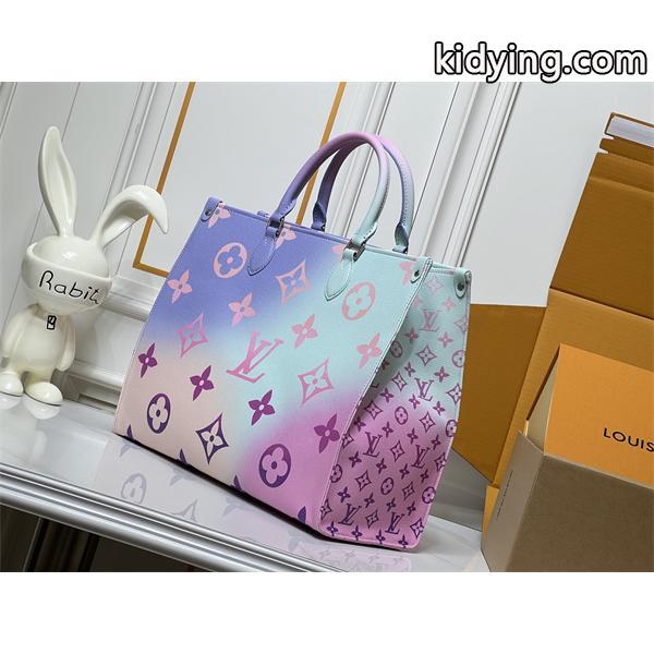 LOUIS VUITTON ルイヴィトン コピー 話題沸騰 可愛い質感 グラデーション トートバッグ-3