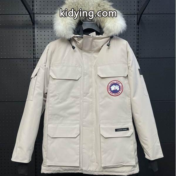 スモーキーグレージュ 2025秋冬 シンプル防寒ダウンジャケット カナダグース Canada Goose 偽物-0