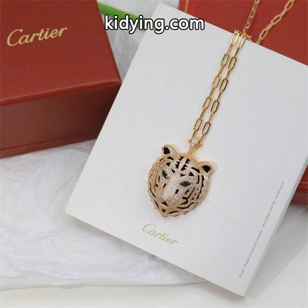 Cartier カルティエ コピー 数量限定 精巧カットデザイン 存在感際立つ ネックレス-2