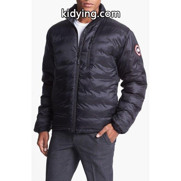 カナダグース メンズ ダウンジャケット アウター Lodge Slim Fit Packable Windproof 750 Down Fill Jacket Black :dp3-536114-163173:フェルマート エフ fermart ef - 通販ショッピング-0