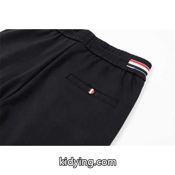 話題 ブラック ワンポイントロゴ 快適シルエット 秋冬注目 モンクレール コピー Moncler スウェットパンツ-8