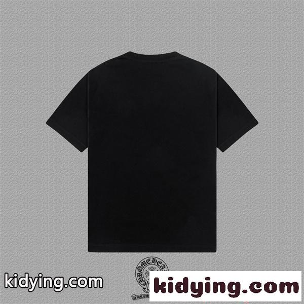 CHROME HEARTS クロムハーツ コピー 今季話題 半袖Tシャツ プリント ソフトタッチ ストリート-5
