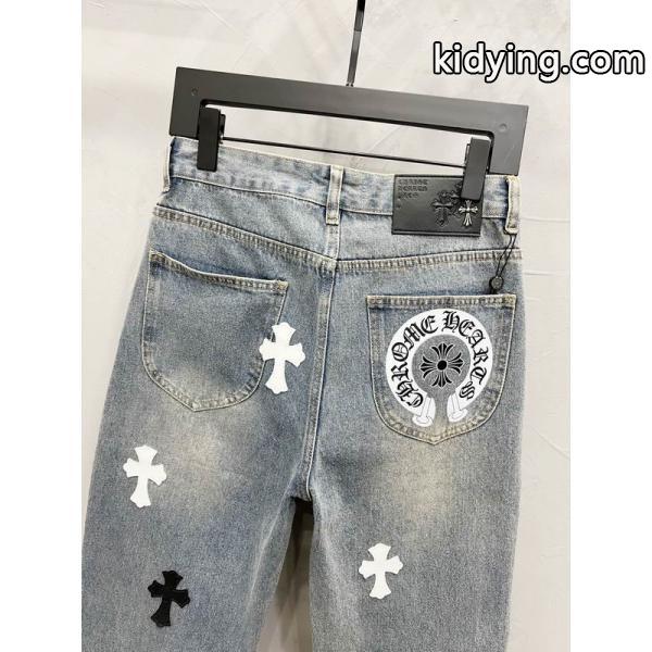 ☆大注目☆CHROME HEARTS クロムハーツ ジーンズコピー2025トレンド上質おしゃれ上品-3