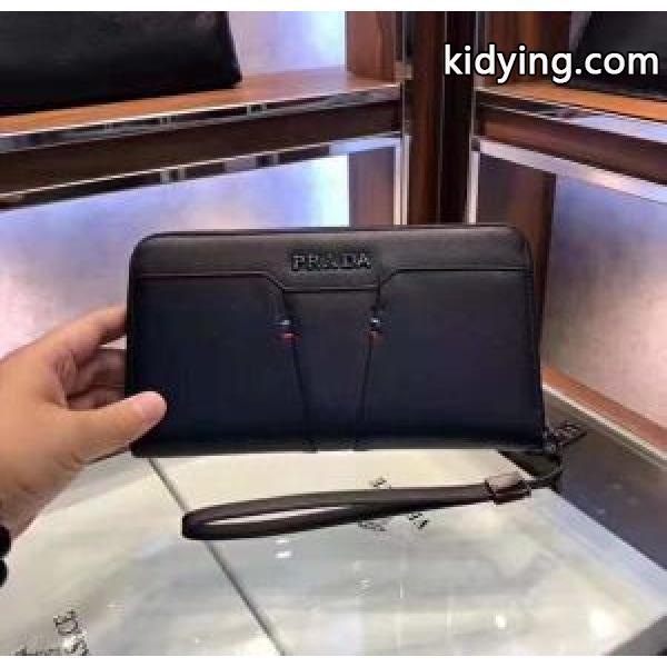2018新品入荷 プラダおすすめデザイン PRADA 芸能人愛用 長財布 上品でファッション_プラダ メンズ財布_財布 メンズ_スーパーコピーブランド激安通販 専門店-0