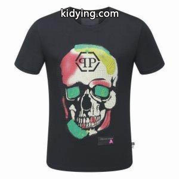 2018年夏の王道ブランド! 半袖Tシャツ 2色可選 高級感溢る フィリッププレイン PHILIPP PLEIN_フィリッププレイン PHILIPP PLEIN_ブランド コピー 激安(日本最大級)-0