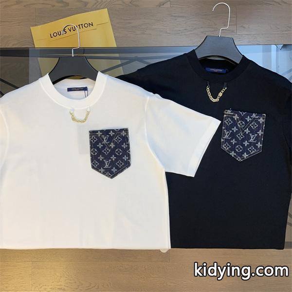 新春セールアイテム ルイ ヴィトンTシャツ/ティーシャツ LOUIS VUITTON 2色可選 今年らしく魅力的アップ_ルイ ヴィトン LOUIS VUITTON_ブランド コピー 激安(日本最大級)-0