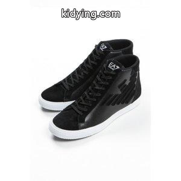 アルマーニ エンポリオアルマーニ Emporio Armani EA7 スニーカー ハイカット シューズ メンズ 248009 7A299 ブラック :3707308:DIFFUSION - 通販ショッピング-0