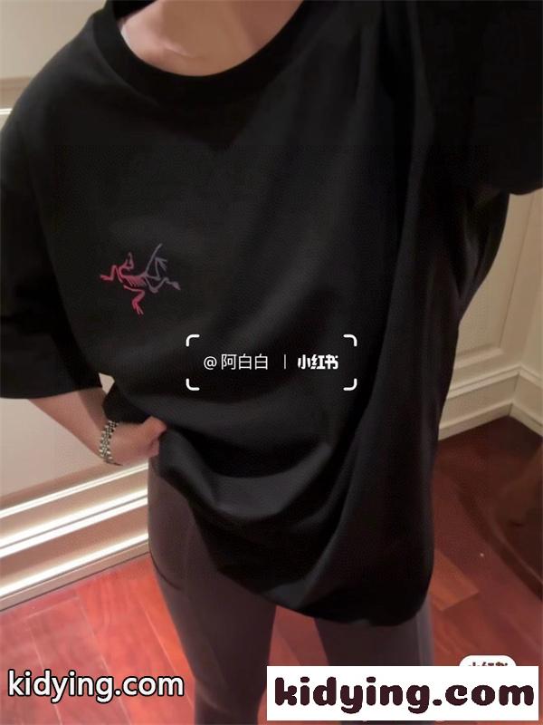 ワンポイント刺繍 半袖カットソー ARCTERYX ベーシックカラー展開 定番 アークテリクス コピー-4