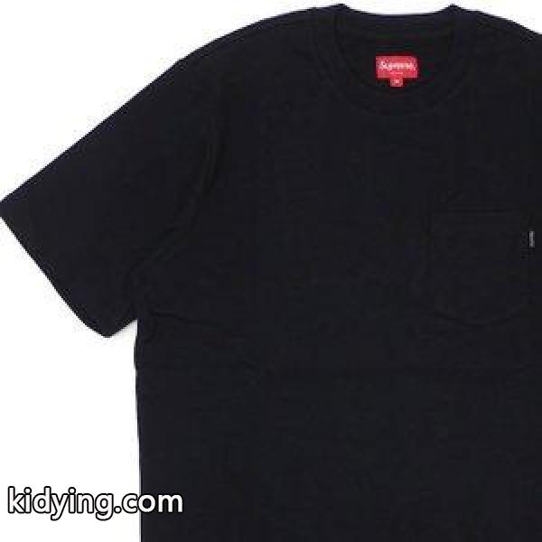 SUPREME(シュプリーム) S/S Pocket Tee (Tシャツ) BLACK 203-000296-041+【新品】(半袖Tシャツ) :18082032:essense - 通販ショッピング-0