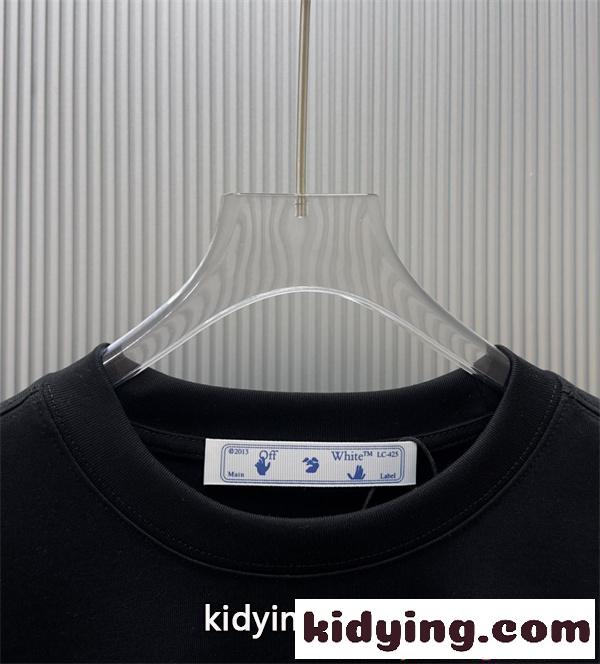 Off-White オフホワイト コピー 半袖Tシャツ シンプル 快適コットン カジュアル 夏トップス-4