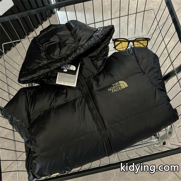 ザノースフェイス スーパーコピー ダウンジャケット 上品 光沢感 高級感 ブラックロゴ THE NORTH FACE-0