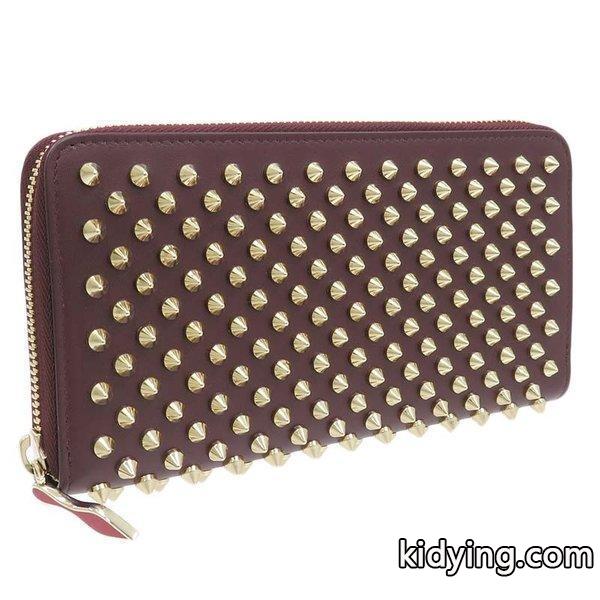 Christian Louboutin クリスチャンルブタン ラウンドファスナー長財布 パネトーネ 1165065 Panettone Wallet スタッズ 未使用品 :87526:つるや質店 - 通販ショッピング-0