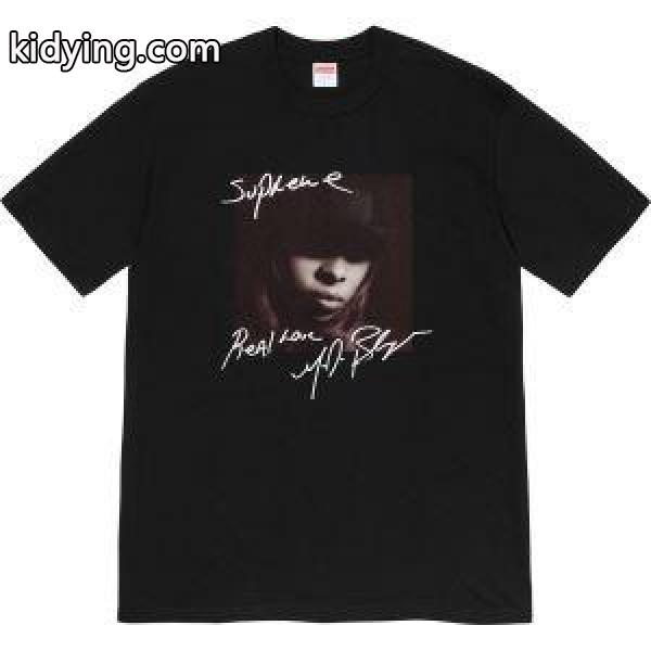 寒い季節にぴったり 4色可選 Tシャツ/半袖 Supreme 19FW MaryJ Blige Tee 活躍するトレンドアイテム_シュプリーム SUPREME_ブランド コピー 激安(日本最大級)-0