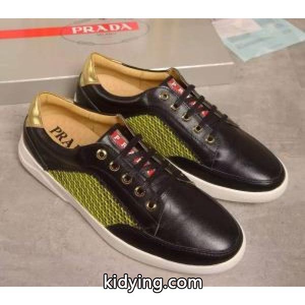 大特価 2016春夏 プラダ PRADA フラットシューズ_スニーカー、靴_メンズファッション_スーパーコピーブランド激安通販 専門店-0