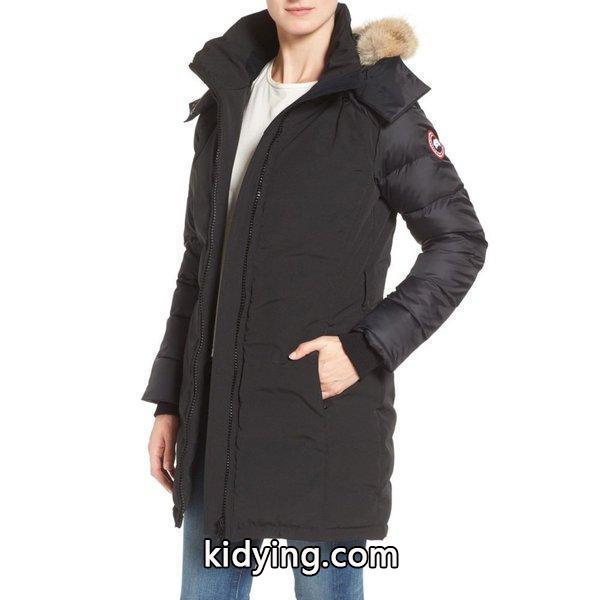 カナダグース CANADA GOOSE レディース ダウンジャケット アウター Rowan Down Parka with Genuine Coyote Fur Trim Black :dp3-5198605-163173:フェルマート エフ fermart ef - 通販ショッピング-0